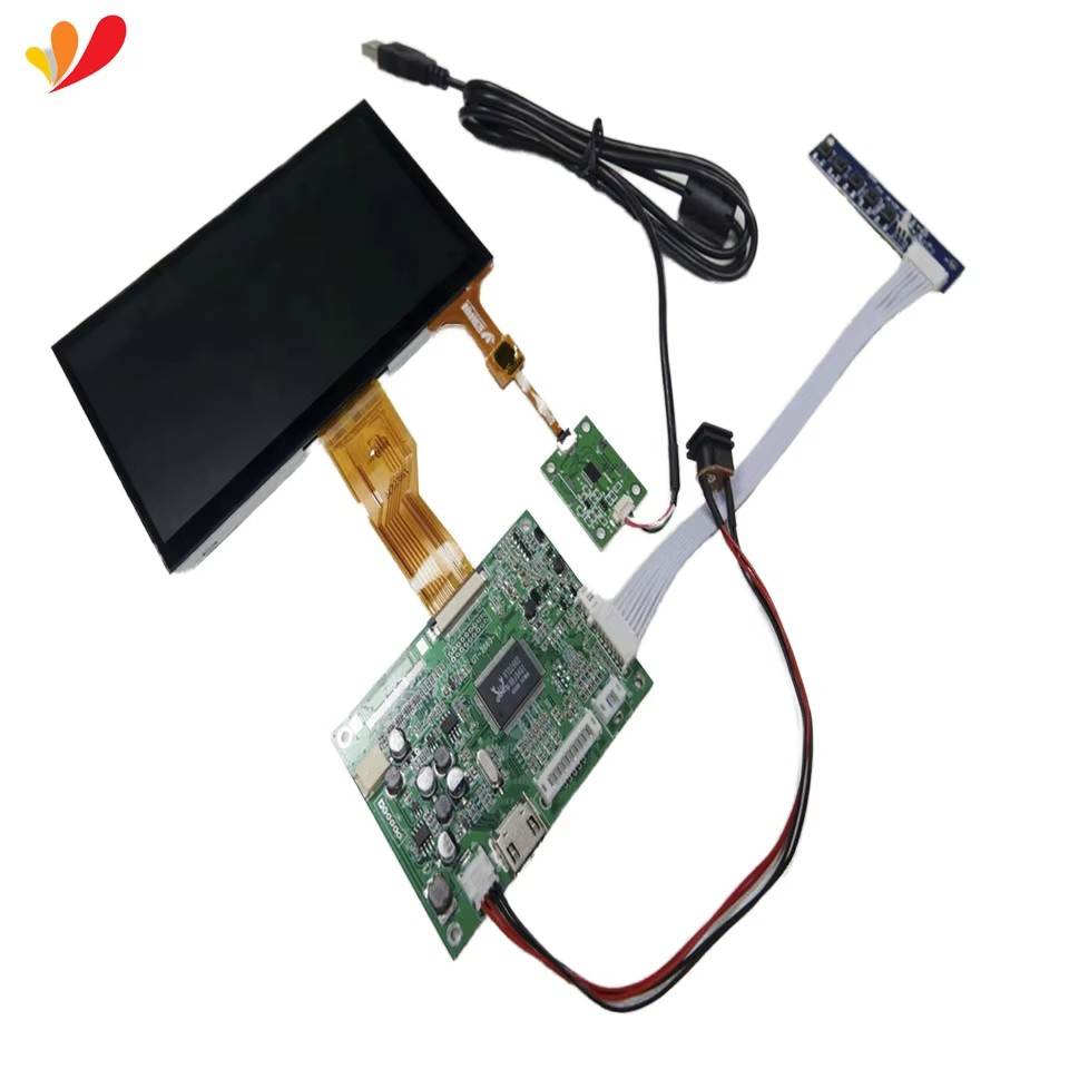 Raspberry Pi ਪ੍ਰੋਜੈਕਟਾਂ ਲਈ ਉੱਚ-ਰੈਜ਼ੋਲਿਊਸ਼ਨ 7-ਇੰਚ ਟੱਚਸਕ੍ਰੀਨ ਡਿਸਪਲੇ